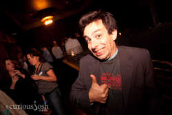 @wikiworld give the thumbs up at the @mashable afterparty