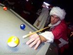 elf-ball in the corner pocket