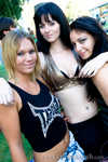 Ashley loves her friends, even if they're short(er)